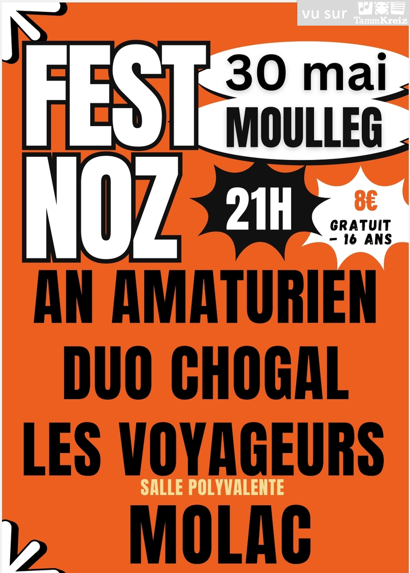 Fest Noz&nbsp;à&nbsp;Molac