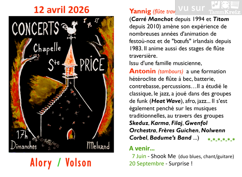 Concert&nbsp;à&nbsp;Melrand