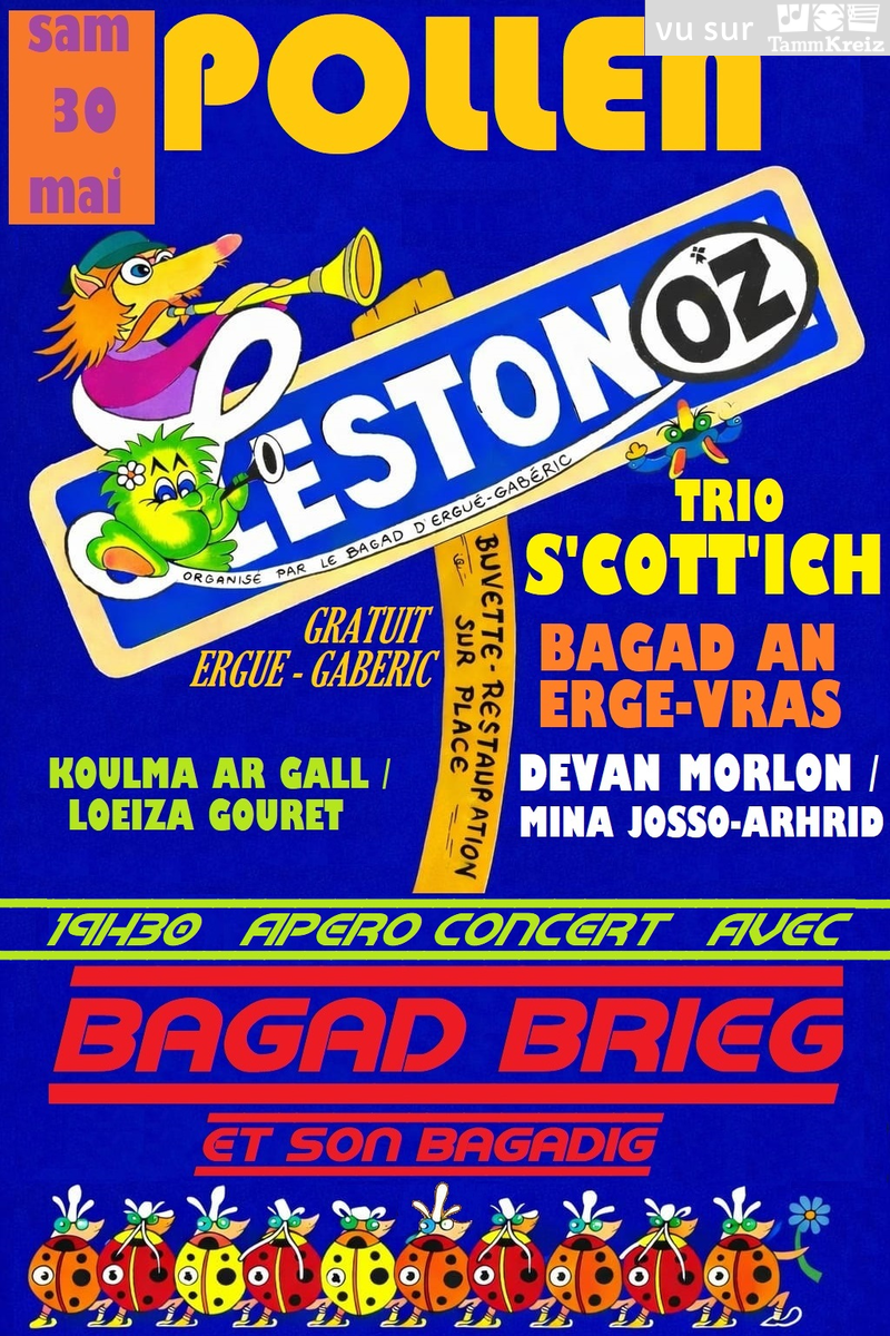 Fest Noz&nbsp;à&nbsp;Ergué-Gabéric