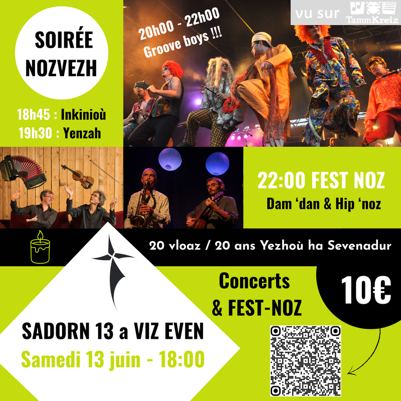 Concert et Fest-Noz&nbsp;à&nbsp;Saint-Herblain