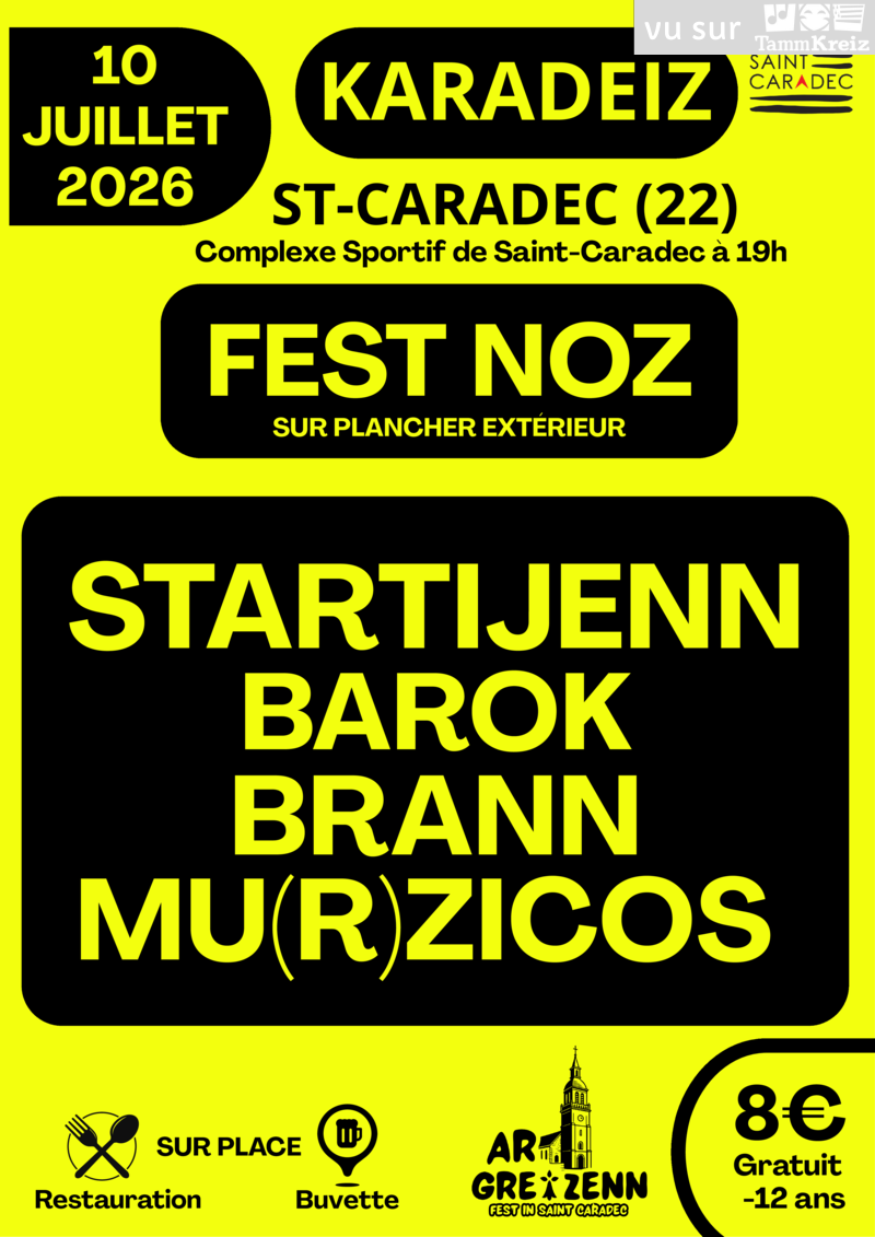 Fest Noz&nbsp;à&nbsp;Saint-Caradec