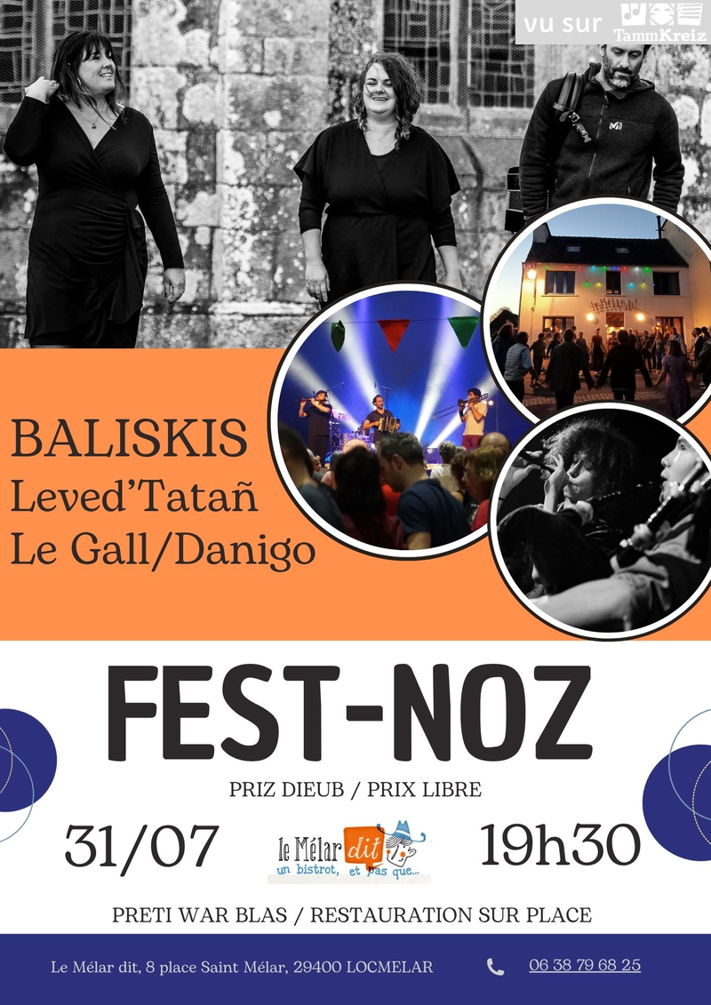 Fest Noz&nbsp;à&nbsp;Locmélar