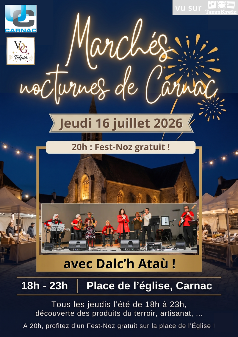Fest Noz&nbsp;à&nbsp;Carnac