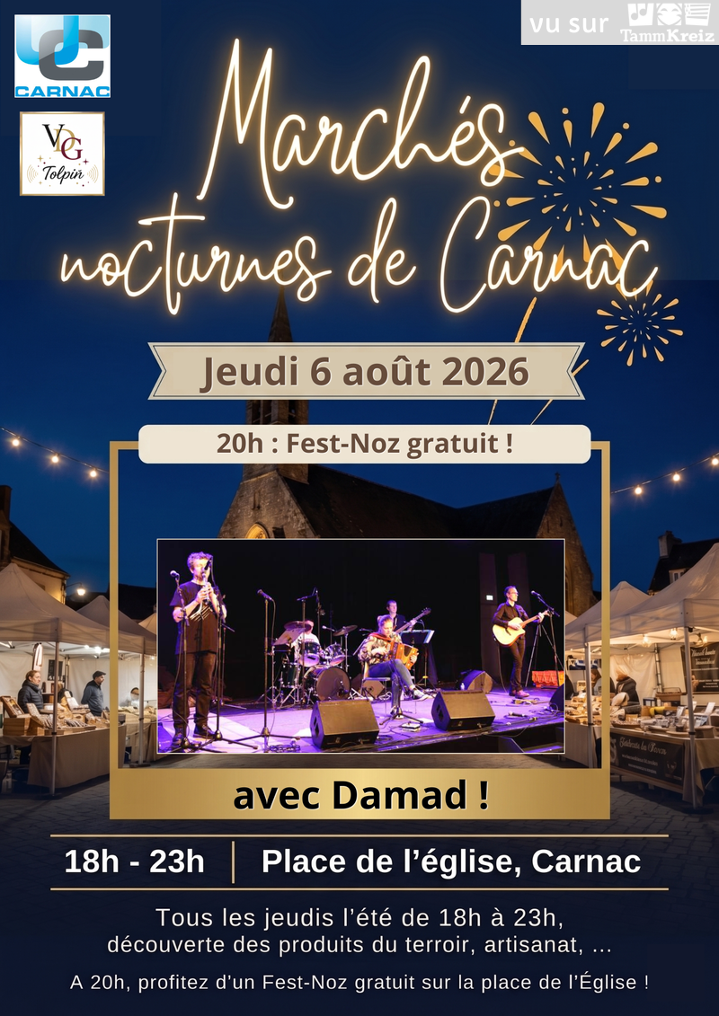 Fest Noz&nbsp;à&nbsp;Carnac