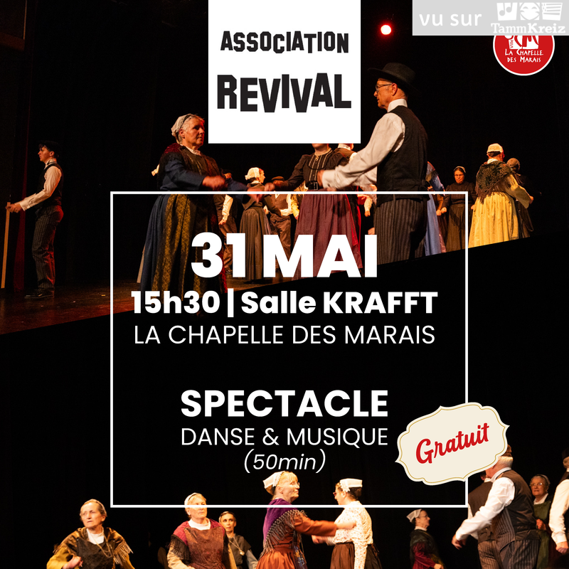 Spectacle&nbsp;à&nbsp;La Chapelle-des-Marais