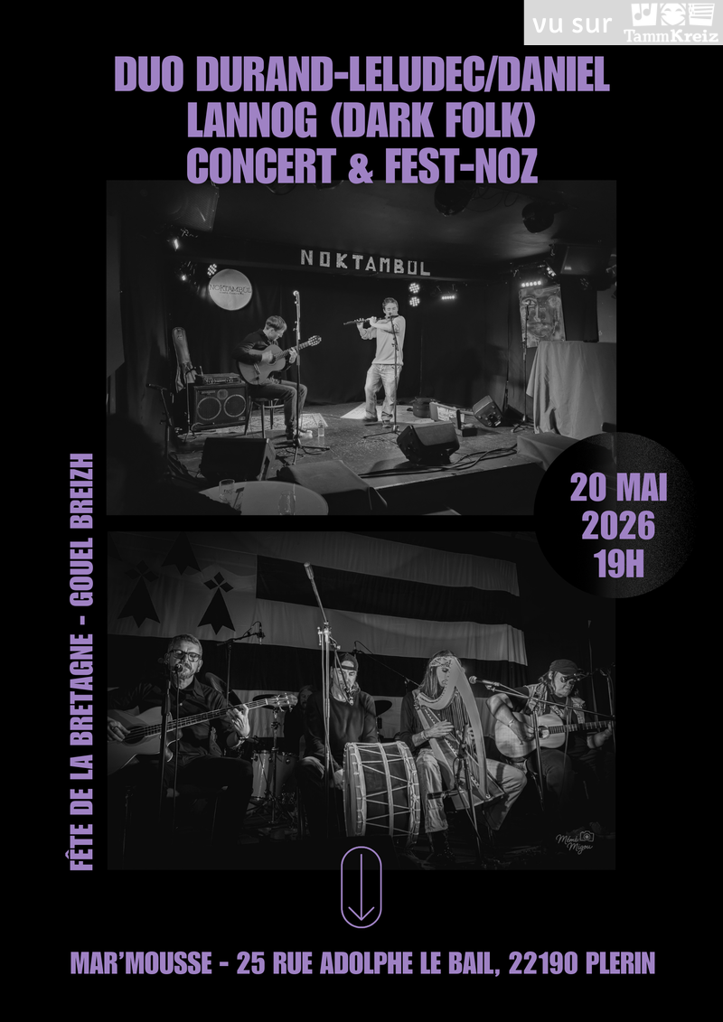 Concert et Fest-Noz&nbsp;à&nbsp;Plérin