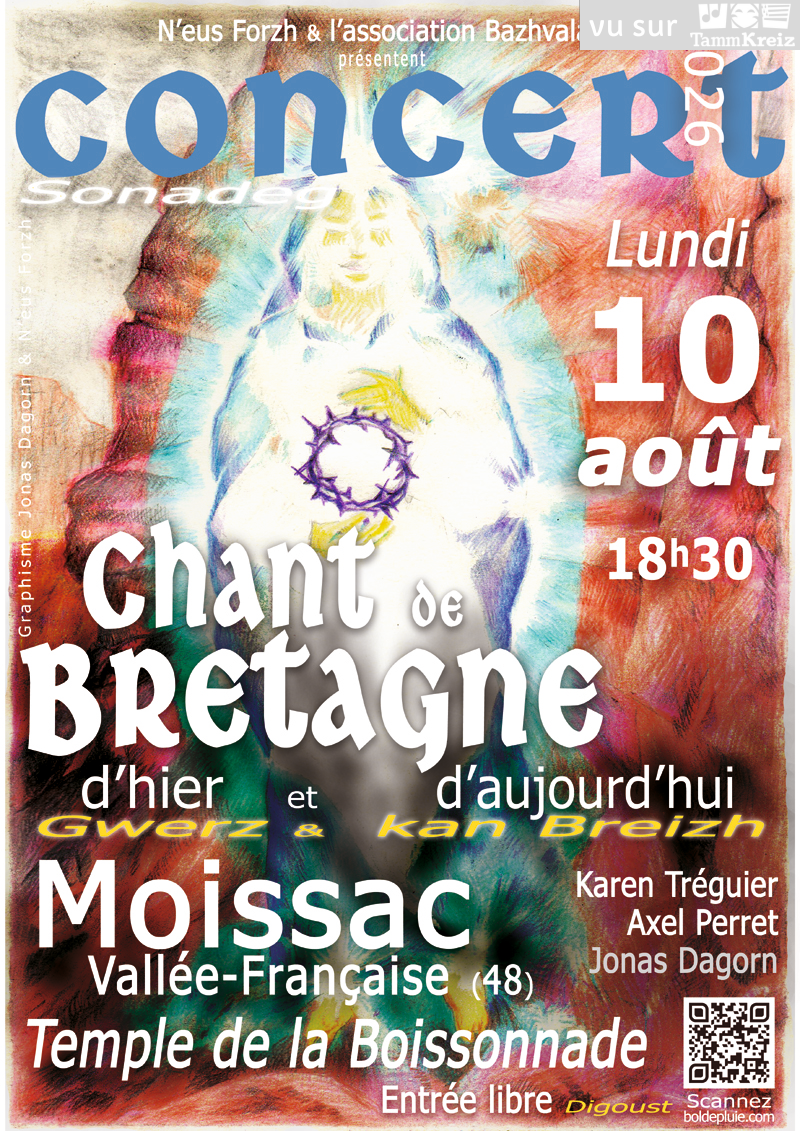 Concert&nbsp;à&nbsp;Moissac-Vallée-Française