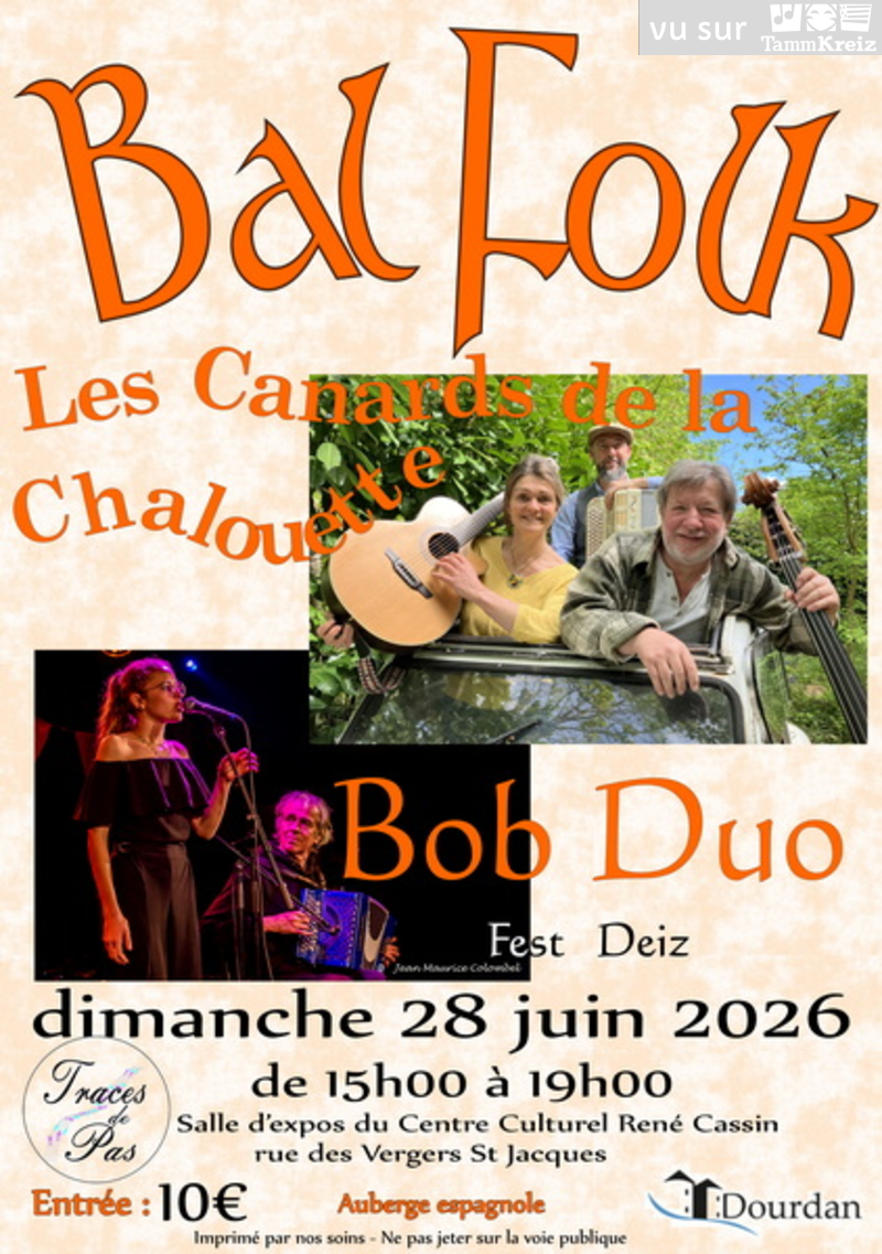 Fest-deiz/bal&nbsp;à&nbsp;Dourdan