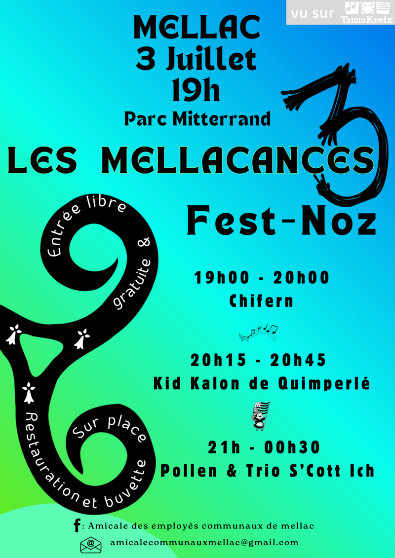 Spectacle et fest-noz&nbsp;à&nbsp;Mellac
