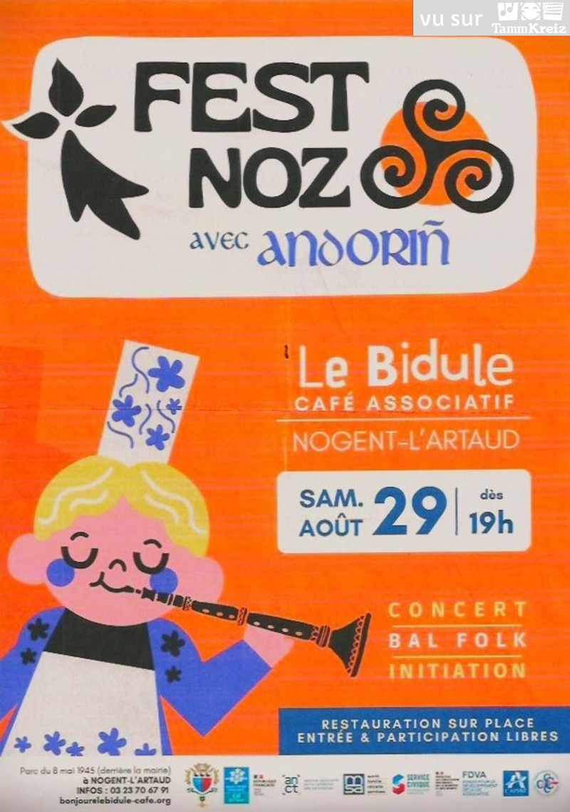 Fest Noz&nbsp;à&nbsp;Nogent-l'Artaud