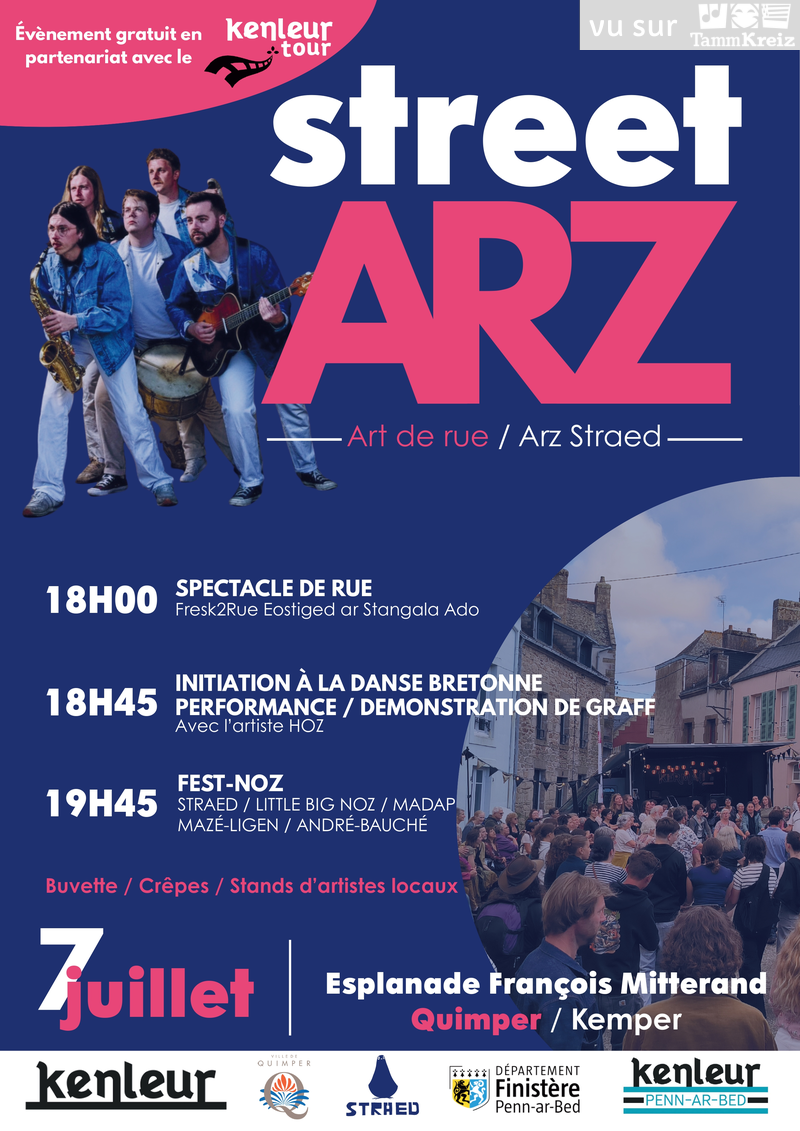 Spectacle et fest-noz&nbsp;à&nbsp;Quimper