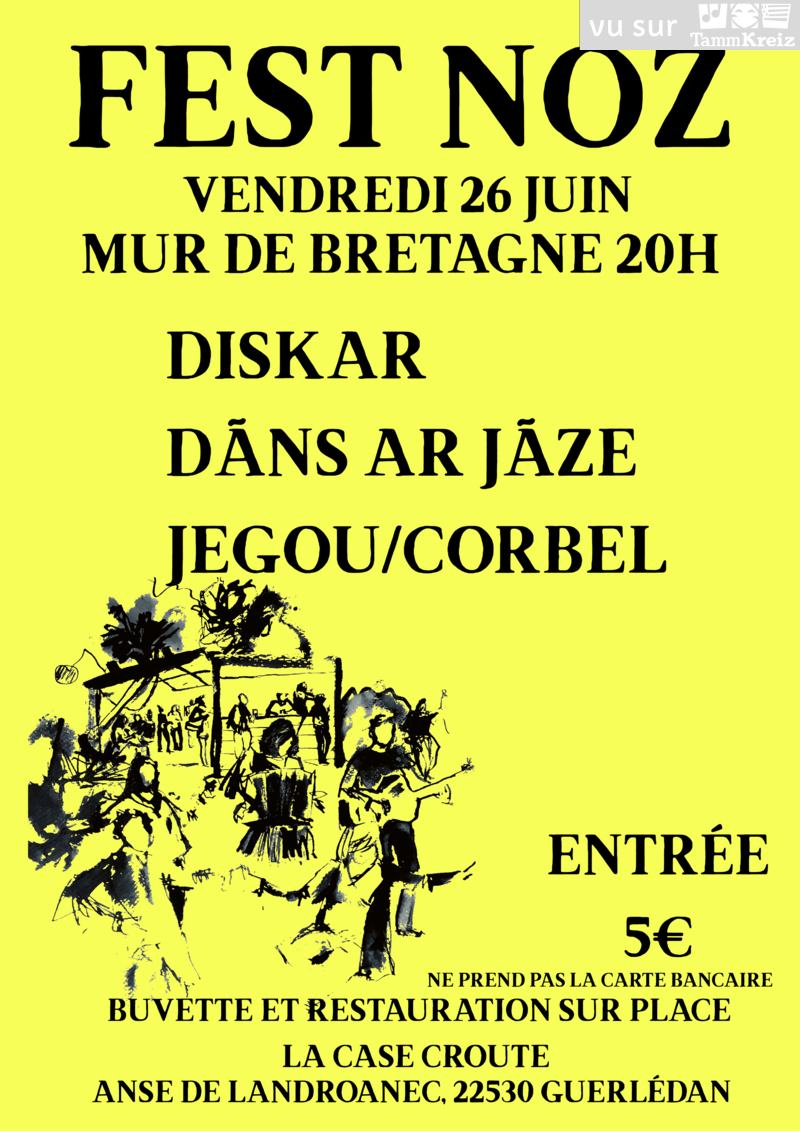 Fest Noz&nbsp;à&nbsp;Guerledan