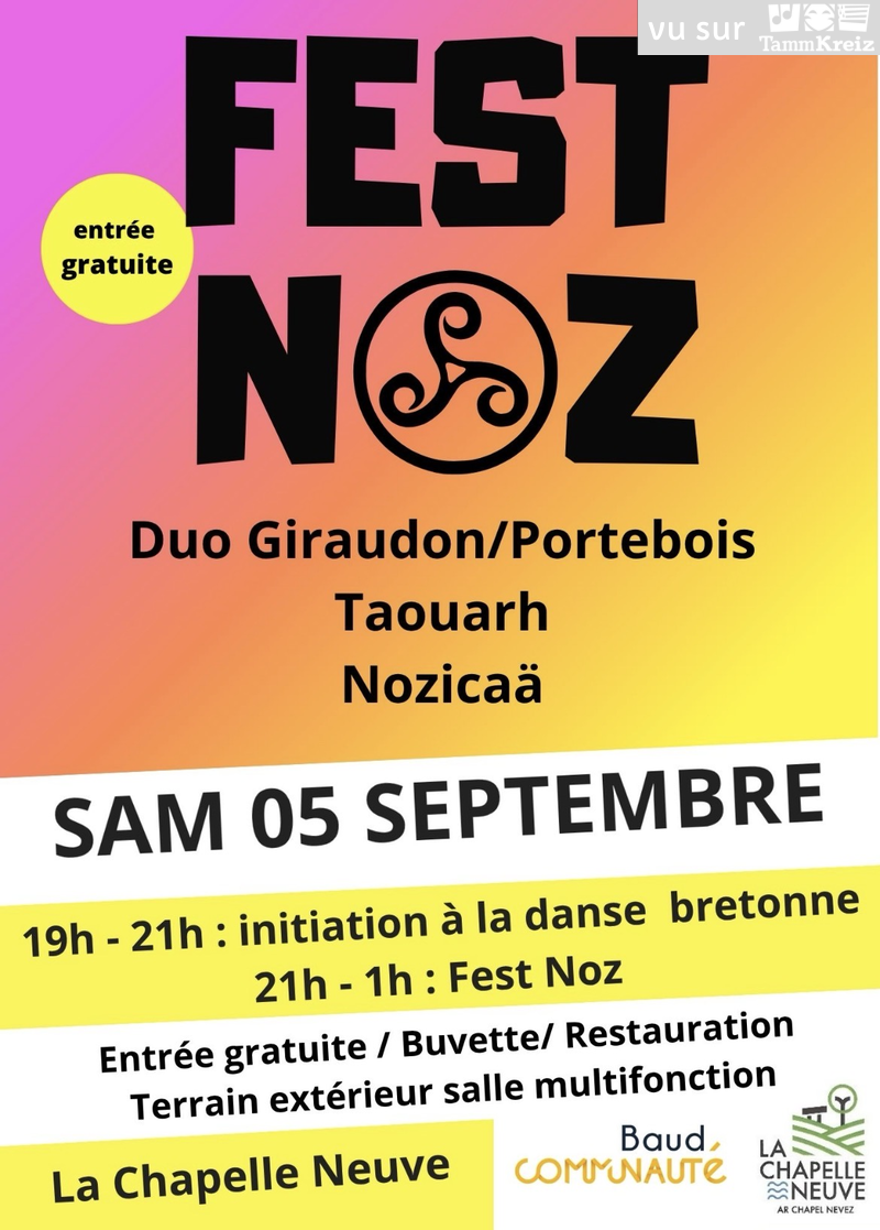 Fest Noz&nbsp;à&nbsp;La Chapelle-Neuve