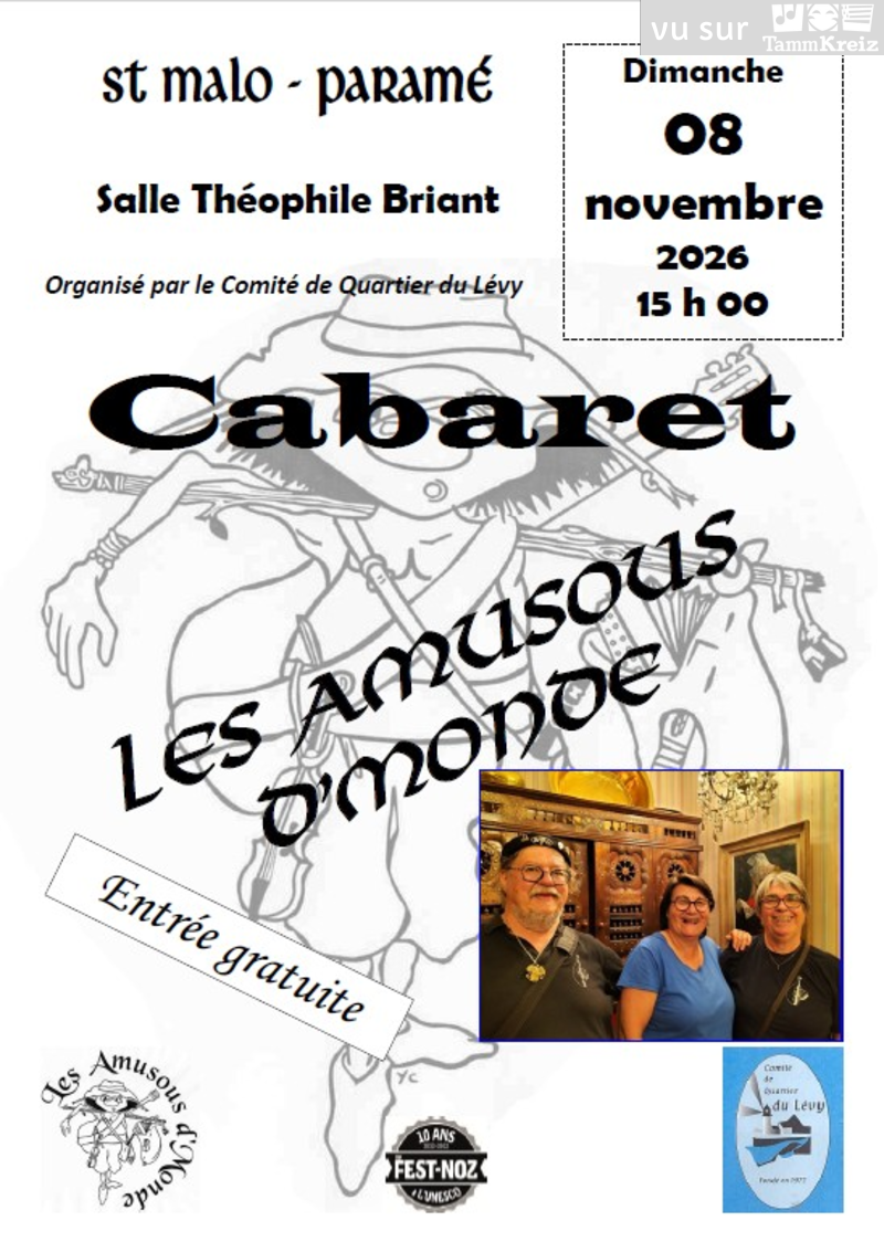 Concert et spectacle&nbsp;à&nbsp;Saint-Malo