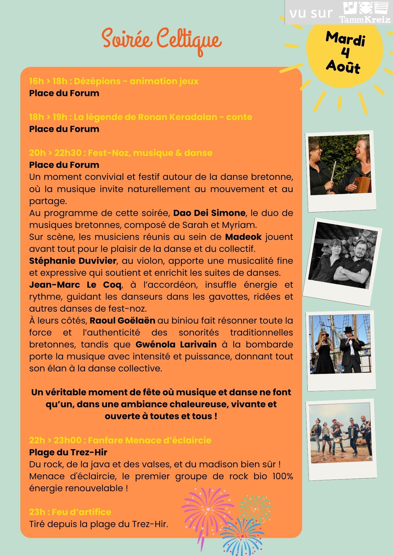 Spectacle et fest-noz&nbsp;à&nbsp;Plougonvelin