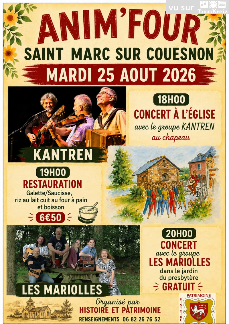 Animation&nbsp;à&nbsp;Saint-Marc-sur-Couesnon