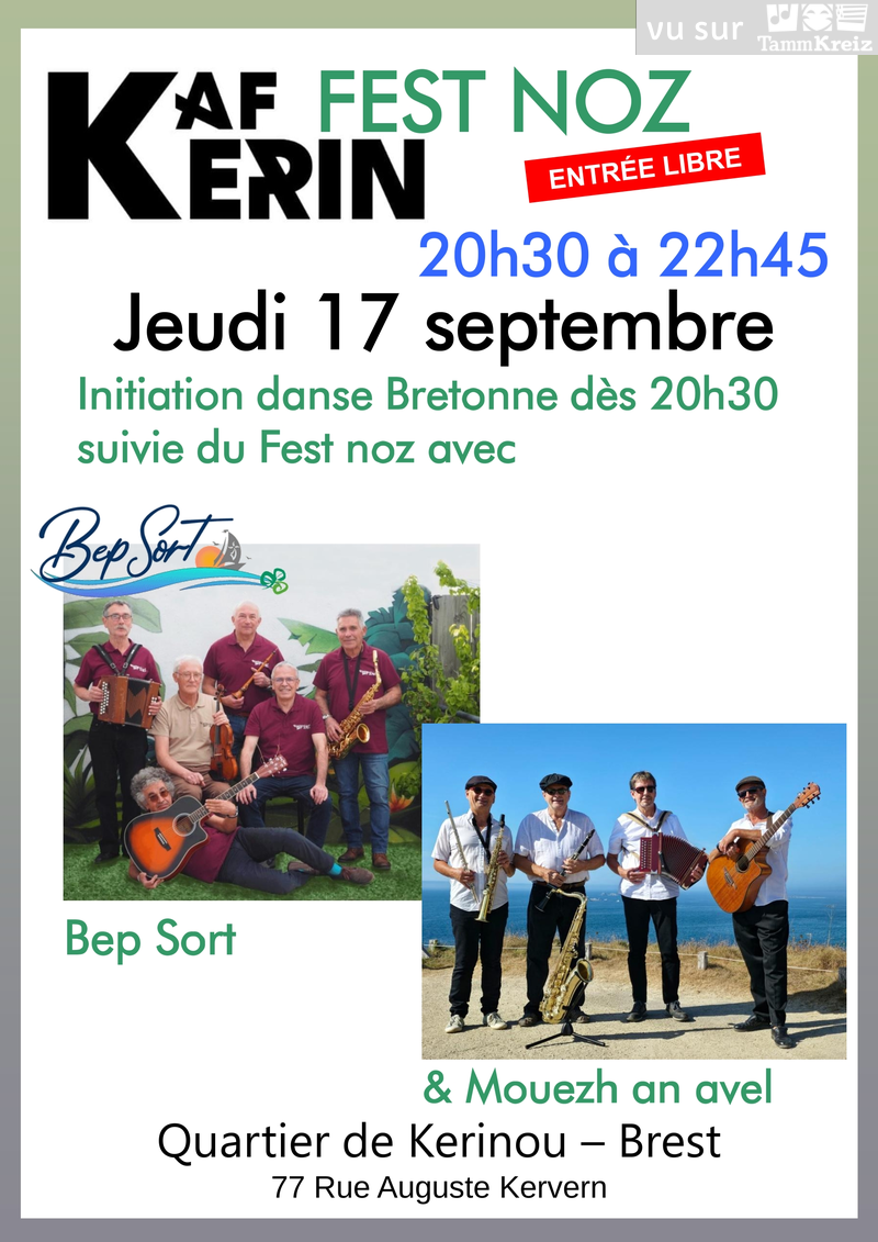 Fest Noz&nbsp;à&nbsp;Brest