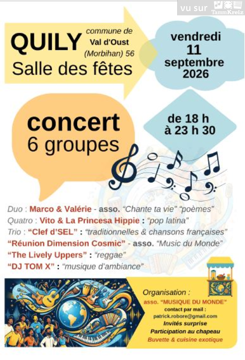 Concert&nbsp;à&nbsp;Quily