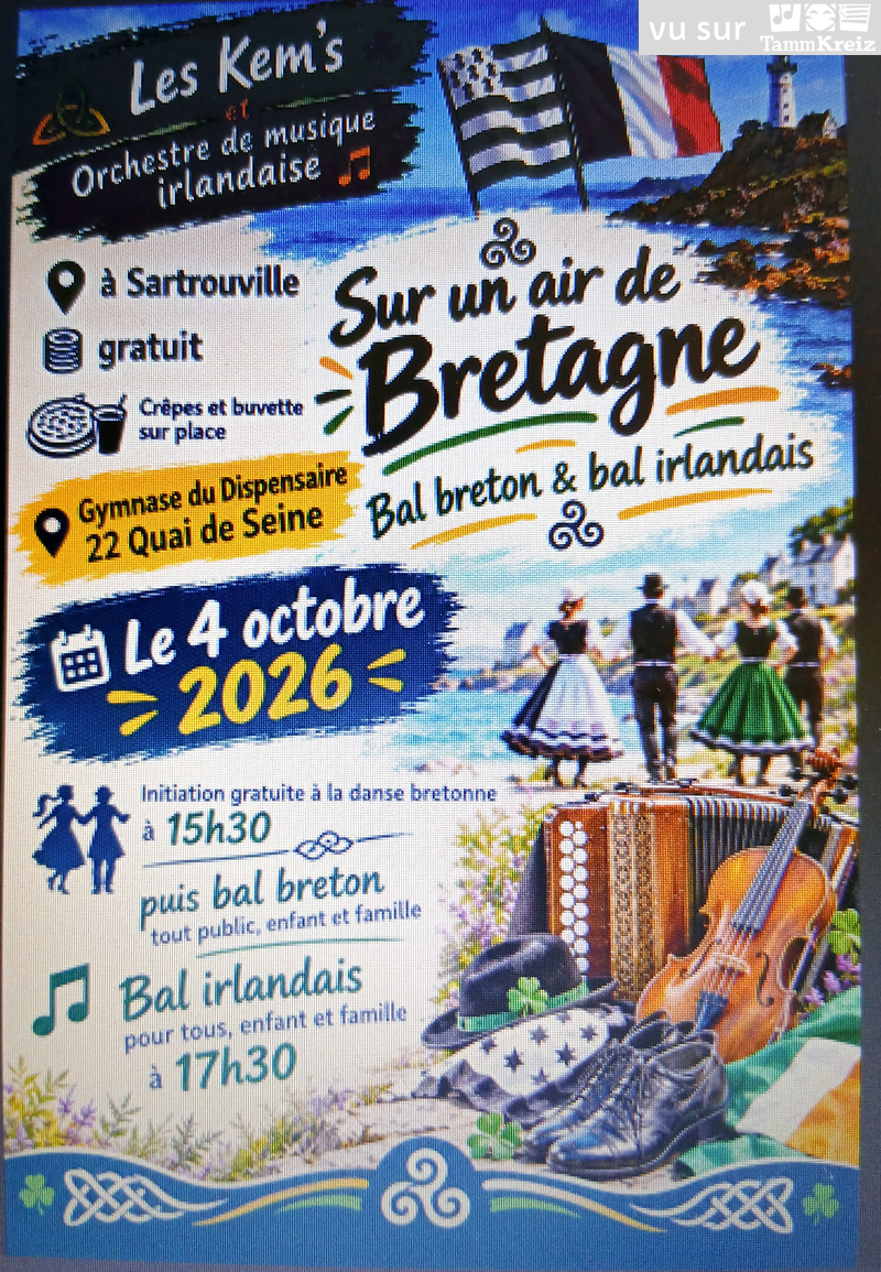 Bal breton&nbsp;à&nbsp;Sartrouville