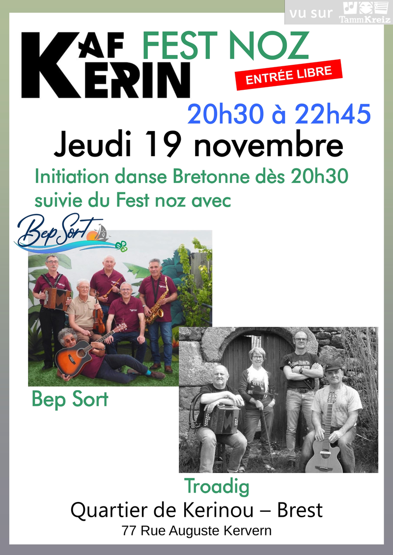 Fest Noz&nbsp;à&nbsp;Brest