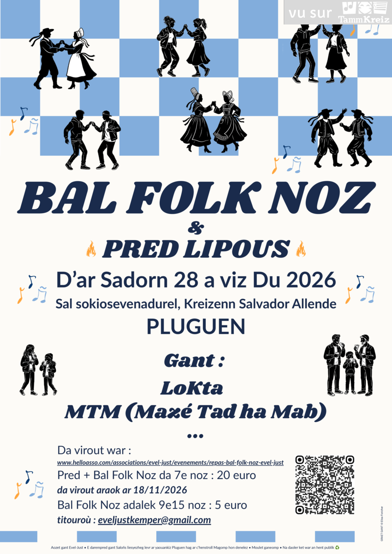 Repas et fest-noz&nbsp;à&nbsp;Pluguffan
