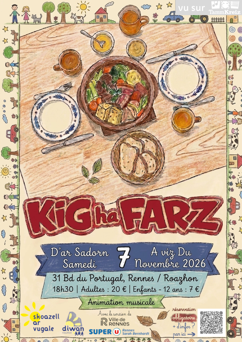Repas animé&nbsp;à&nbsp;Rennes