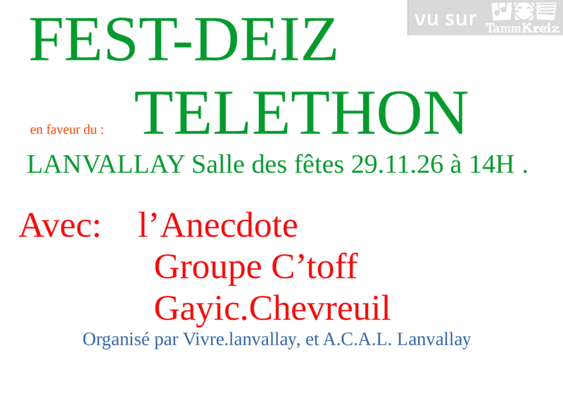 Fest Deiz&nbsp;à&nbsp;Lanvallay