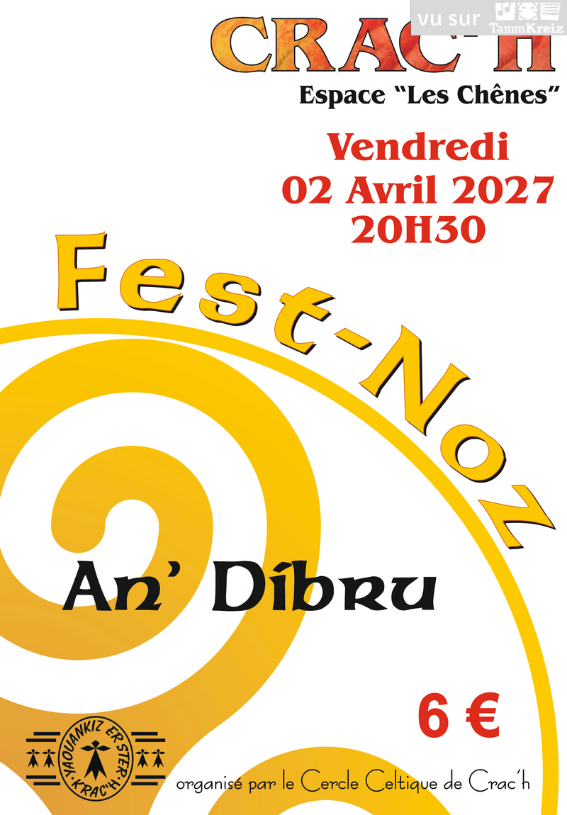 Fest Noz&nbsp;à&nbsp;Crac'h